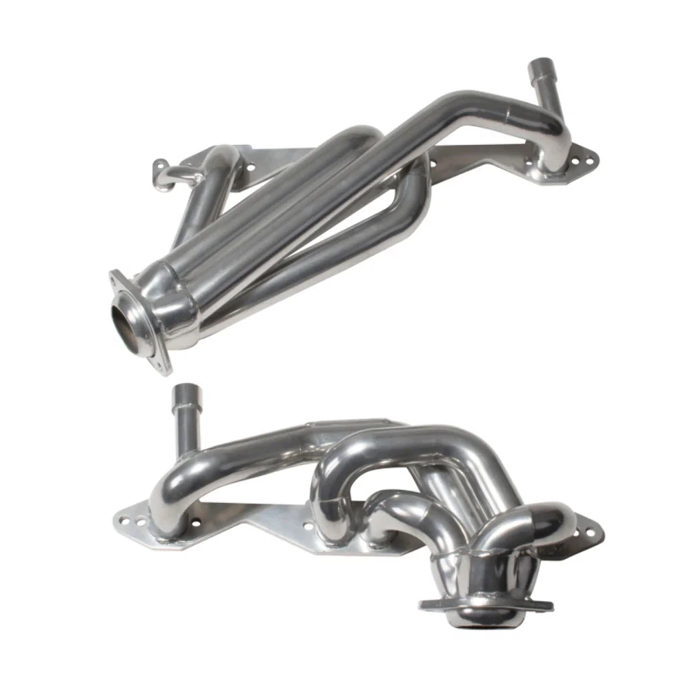 Fits 1994-1995 GM Lt-1 Single Cat 1-5_8 Shorty Headers-Silver Ceramic-15670